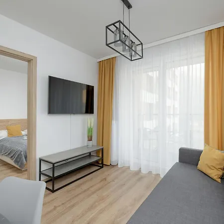 Exclusive And Modern Grey With Furnished Balcony In By Renters * Kołobrzeg